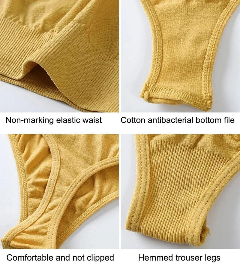 Ensemble Soutien-gorge Push-up et String Seamless - Lingerie Sport Fitness Femme