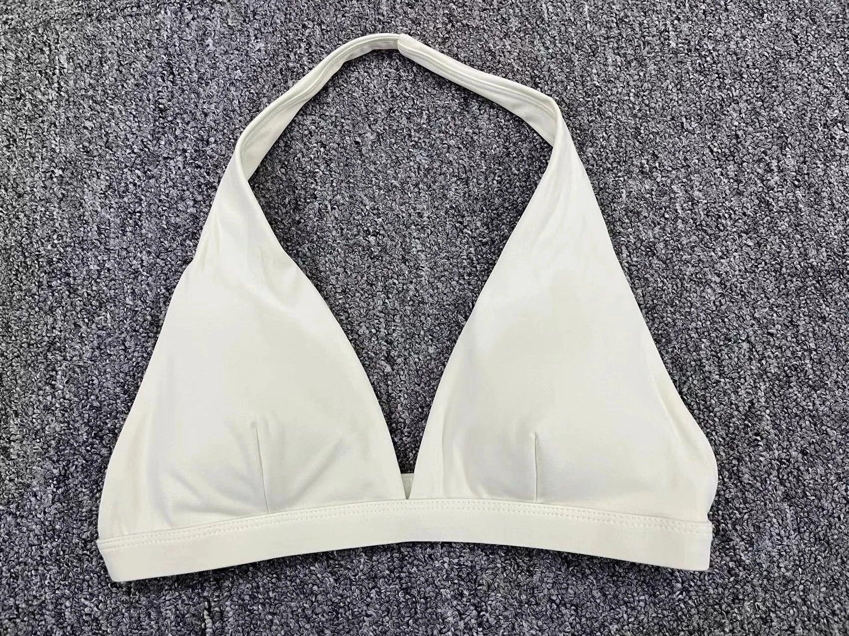Brassière de Sport Femme Sans Coutures Dos Ouvert - Support Moyen Yoga Fitness - Just For Pure Ladies