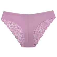 Culotte Dentelle Seamless CINOON Taille Basse - Slip Respirant et Confortable pour Femme