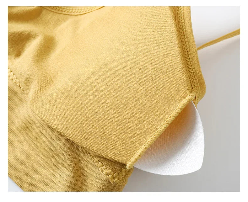 Ensemble Soutien-gorge Push-up et String Seamless - Lingerie Sport Fitness Femme