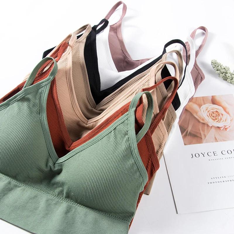 Débardeur Brassière sans Dos Forme U - Top Sexy sans Armatures pour Femme