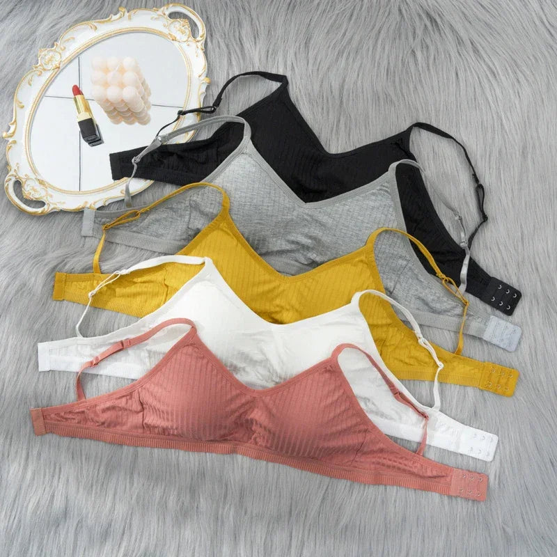 Soutien-gorge Push-up Sans Couture Dos Ouvert - Bretelles Ajustables Sans Armatures