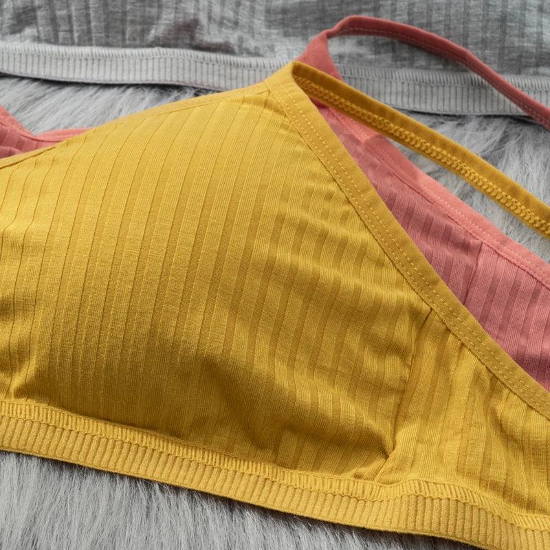 Soutien-gorge Push-up Sans Couture Dos Ouvert - Bretelles Ajustables Sans Armatures