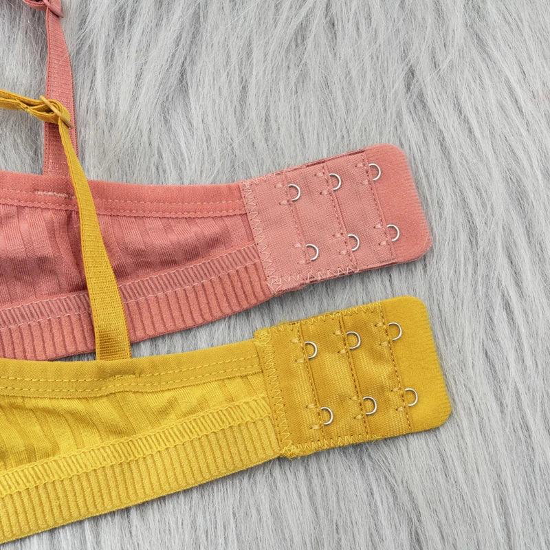 Soutien-gorge Push-up Sans Couture Dos Ouvert - Bretelles Ajustables Sans Armatures