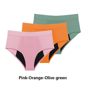 Culottes Menstruelles Flux Abondant - Lot de 3 culotte Périodiques Taille Haute Étanches