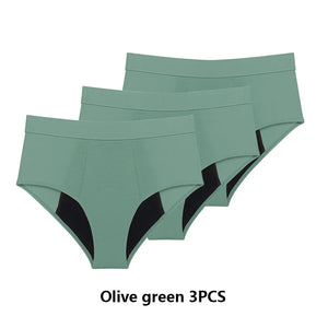 Culottes Menstruelles Flux Abondant - Lot de 3 culotte Périodiques Taille Haute Étanches
