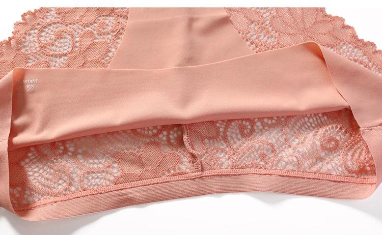 Culotte Dentelle Seamless CINOON Taille Basse - Slip Respirant et Confortable pour Femme