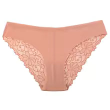 Culotte Dentelle Seamless CINOON Taille Basse - Slip Respirant et Confortable pour Femme