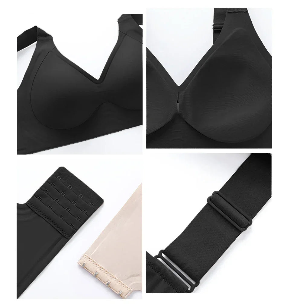 Soutien-gorge Grande Taille Sans Armatures Couvrance Complète - Push-up Doux Quotidien
