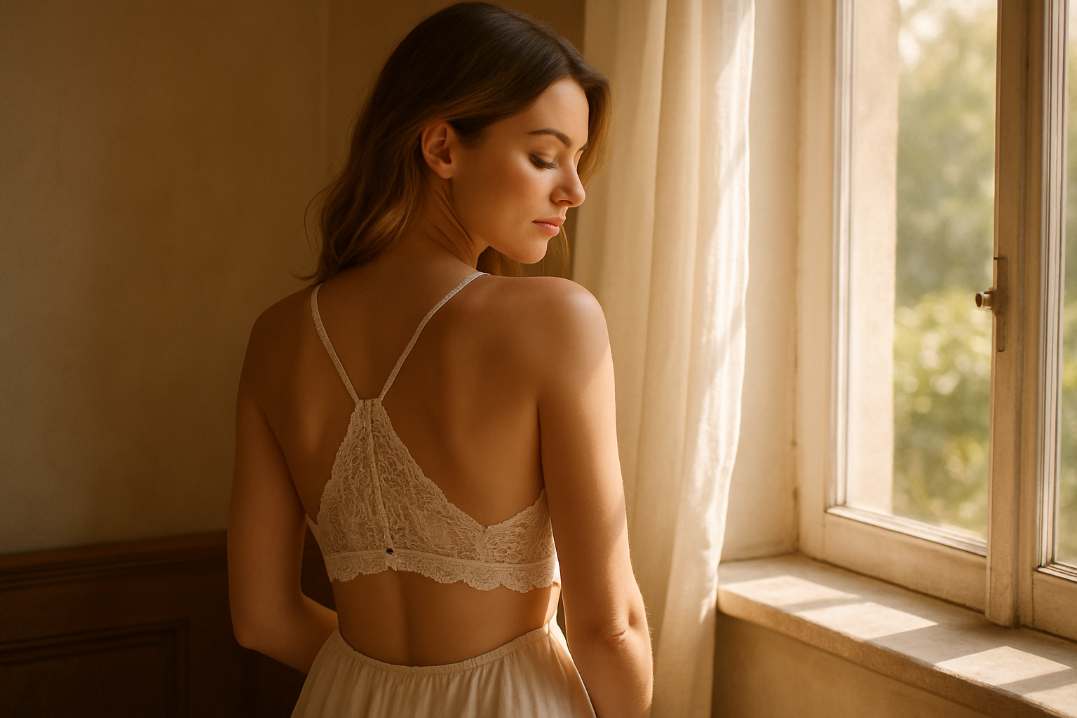 La Bralette en Dentelle Française Dos Nu : L'Alliance Parfaite Entre Confort et Séduction