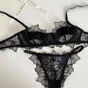 Ensemble Soutien-gorge Push-up Dentelle Coton