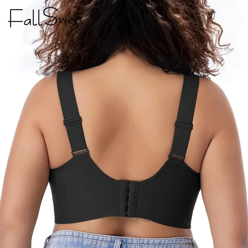 Soutien-gorge Grande Taille Sans Armatures Couvrance Complète - Push-up Doux Quotidien