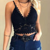 Bralette en Dentelle Florale Push-Up sans Armatures - Lingerie Sexy Femme Été - Just For Pure Ladies