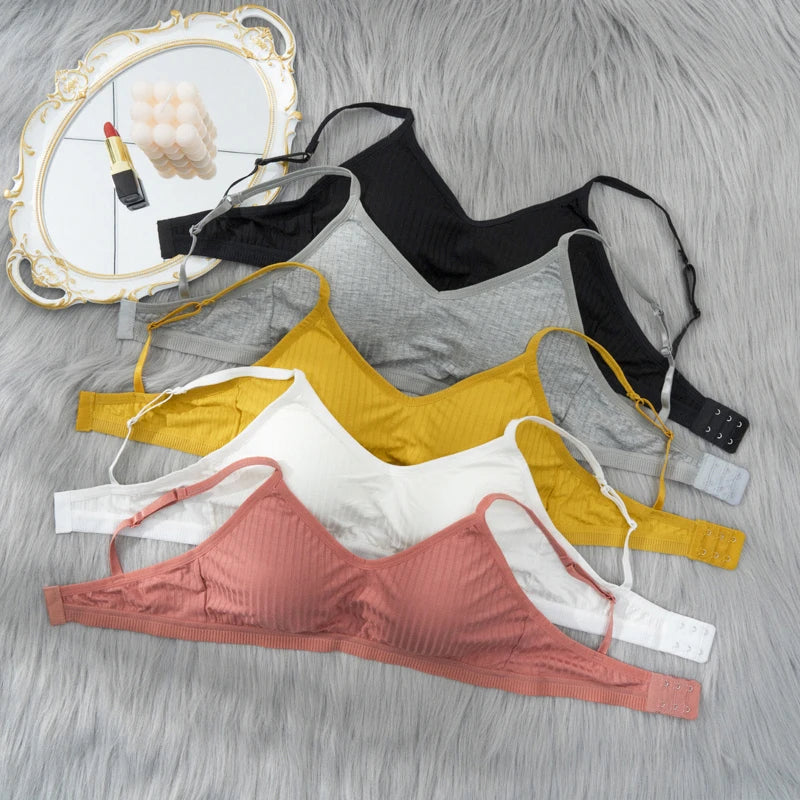 Soutien-gorge Push-up Sans Couture Dos Ouvert - Bretelles Ajustables Sans Armatures