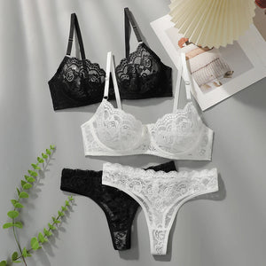 Ensemble Lingerie Dentelle Push-Up