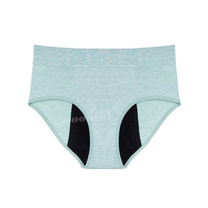 Culotte Menstruelle Taille Haute Flux Abondant - Fibre de Bambou Super Absorbante 30-40ml