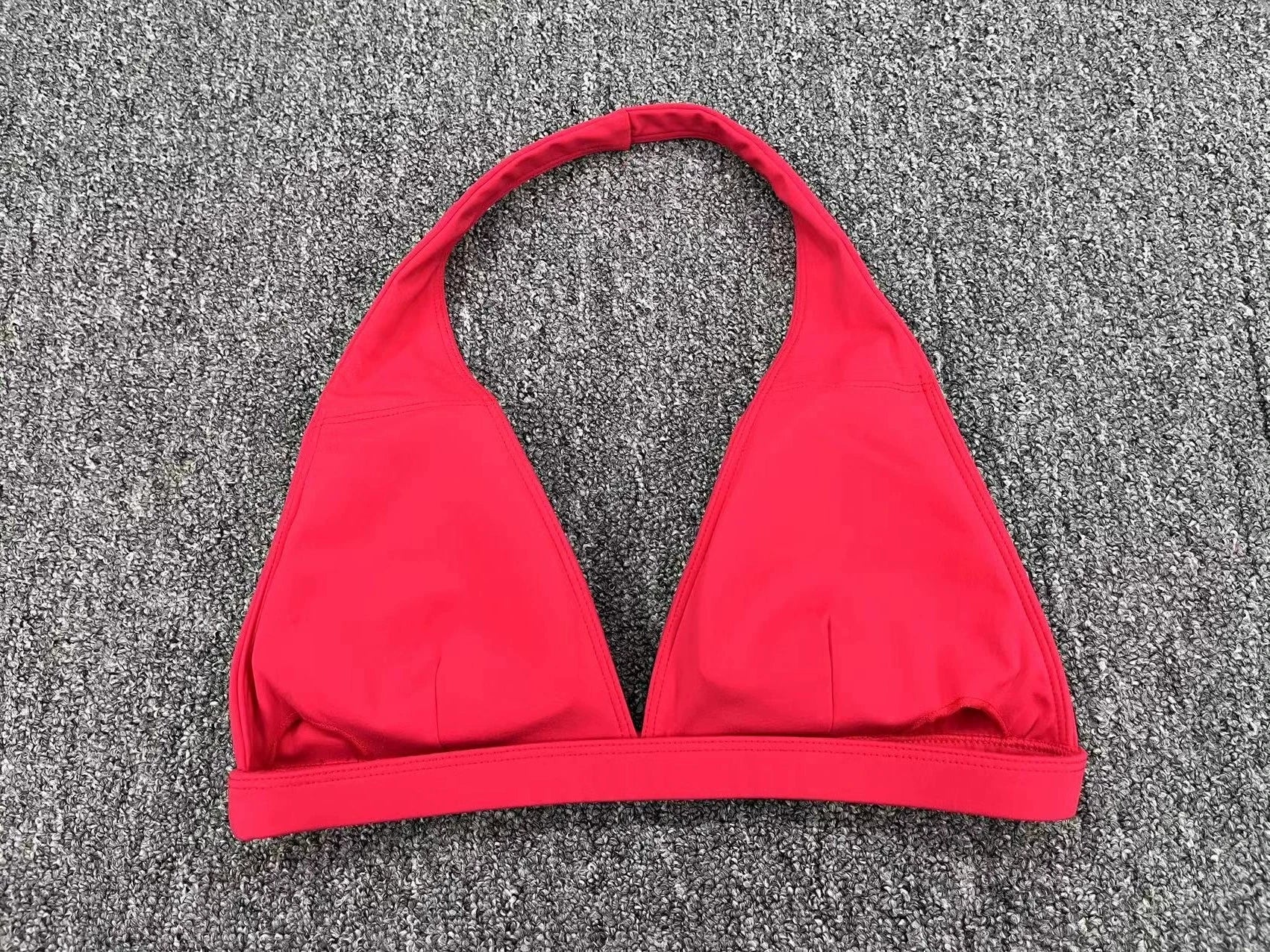Brassière de Sport Femme Sans Coutures Dos Ouvert - Support Moyen Yoga Fitness
