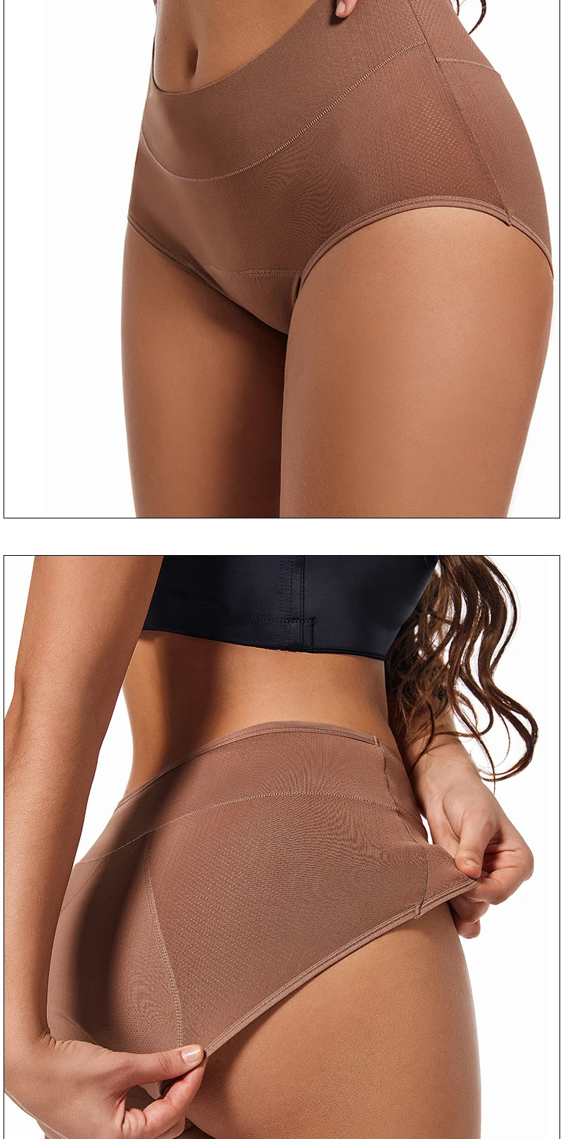Culotte Menstruelle 3 Couches - Absorption Forte Flux pour Maternité et Incontinence